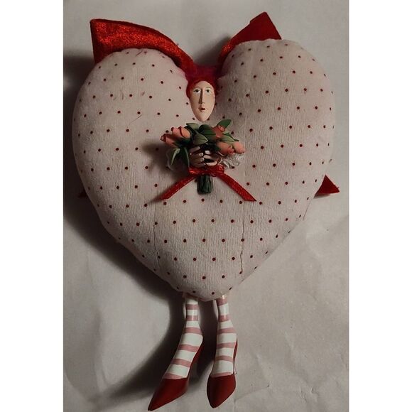 KRINKLES by Patience Brewster.  ROSE IN LOVE FIGURE Department 56. 8" tall. - Picture 8 of 9